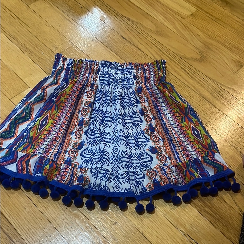 Ramy Brook Women’s Mini Colorful Skirt XS